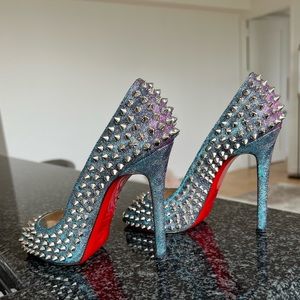Christian Louboutin, size 36/5, heel 4/5 inches